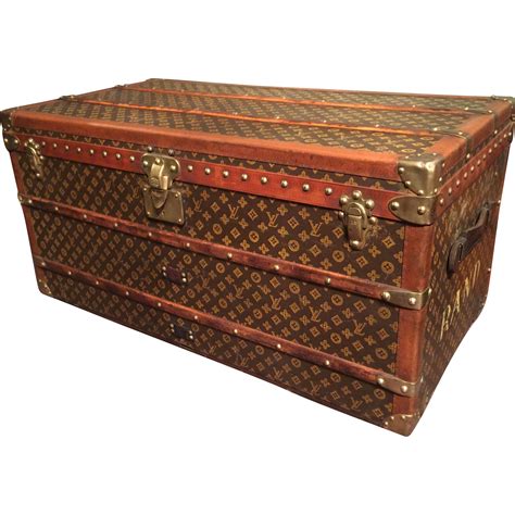 vintage louis vuitton steamer trunks|Louis Vuitton steamer trunk value.